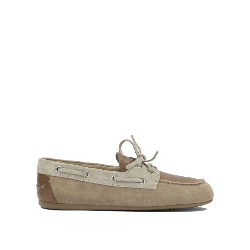 Miu Miu Suede Lace-Up Loafers It 37 Women